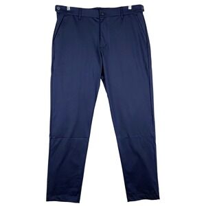 YoungLA Office Tech‎ Pants Slim Fit Navy Blue 38L (Fits 36x30)